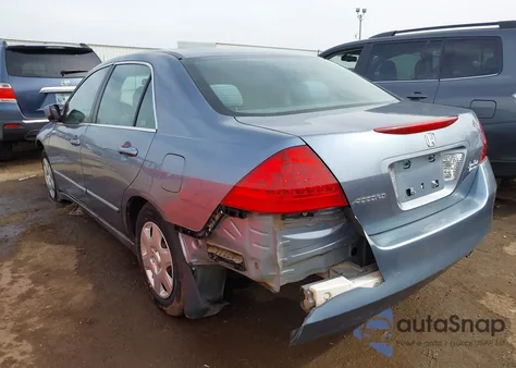 2007 Honda Accord 2.4 Lx из США, поврежденный, VIN 1HGCM56457A040539